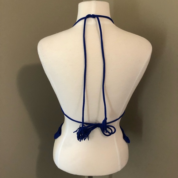 American Eagle Outfitters Bikini Embroidered Top Size Smal - Picture 3 of 3